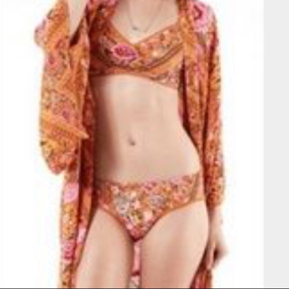 Spell babushka bralette XS & bloomers S amber - Picture 4 of 9